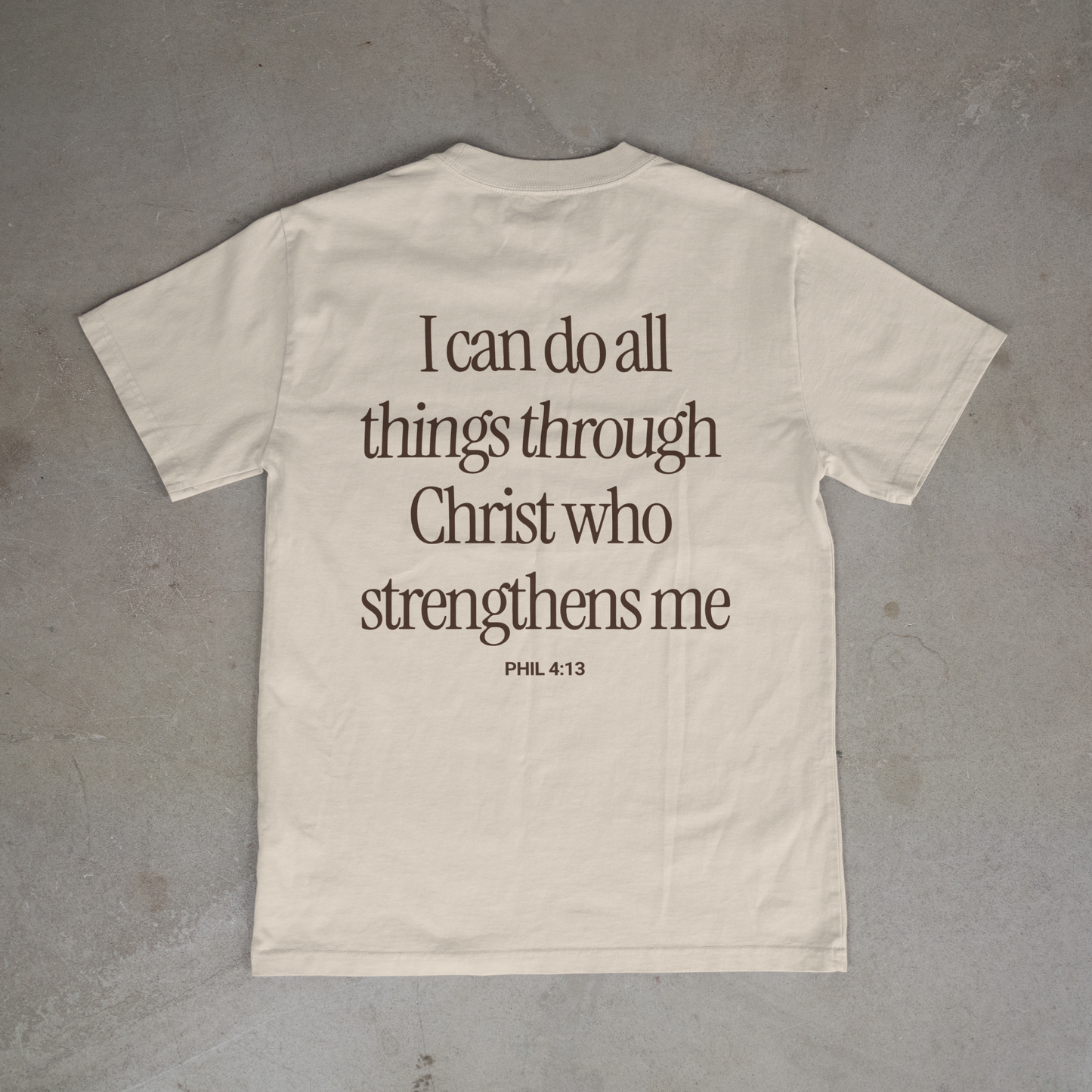 I can do all things through Christ - Ivory