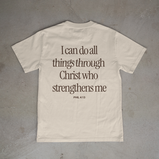 I can do all things through Christ - Ivory