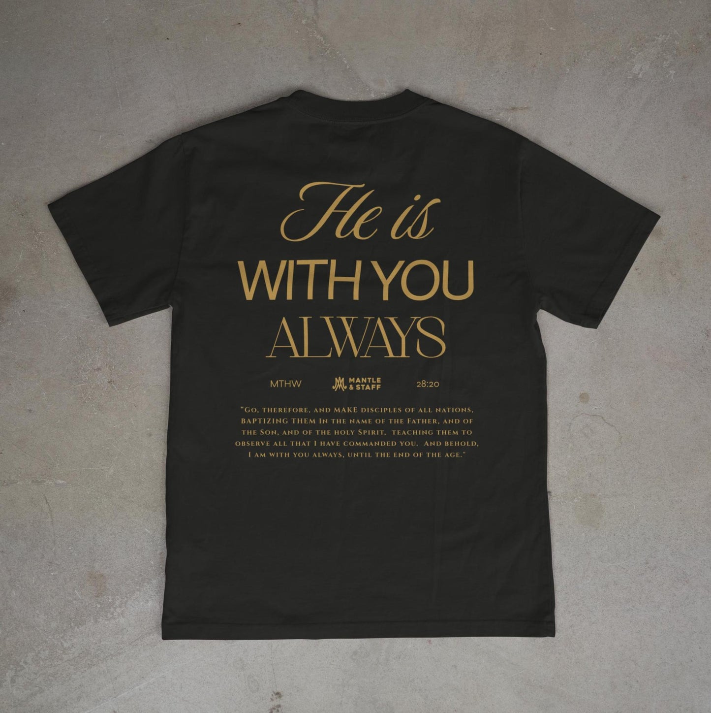 He is with you always